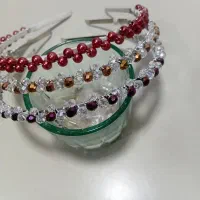 سفارش انواع تل کریستال و تاج و سنجاق شینیون|زیورآلات و اکسسوری|رشت, خواهر امام|دیوار