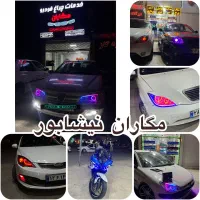 نئون سه بعدی دیلایت چراغ نئون دار خطر اسپرت چراغ