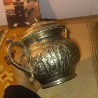 قوری طرح هخامنشی انتیک و حکاکی شده|کلکسیون اشیاء عتیقه|بوشهر, |دیوار