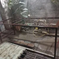 تخت آهنی|تخت و سرویس خواب|فاضل آباد, |دیوار