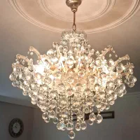 لوستر ۱۸ شعله کریستال