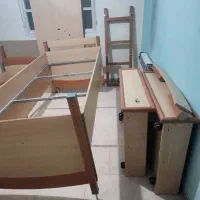 تخت دو طبقه کاملا سالم و نو