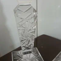 دیس المانی شمعدون کریستال سس خوری میوه مصنوعی|ظروف سرو و پذیرایی|کرمانشاه, |دیوار