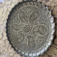 سینی مسی ظروف آنتیک عتیقه دکوری