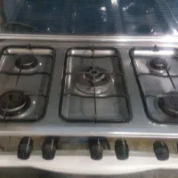 گاز فر دار پنج شوله|اجاق گاز و لوازم برقی پختوپز|تهران, دولاب|دیوار
