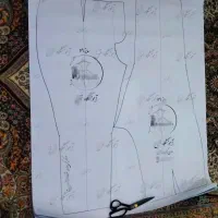 الگوی خیاطی پائین و بالا تنه