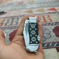 چاقو احمدلو دوسر نقره ضامندار معاوضه با انگشتر|کوهنوردی و کمپینگ|سیرجان, |دیوار