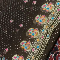 چادر مجلسی نگین دار