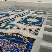 مبل خلیجی پشتی شیاری حردانی 0061