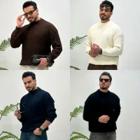 بافت یقه ۵ سانت باکسی مردانه/نرم ضخیم بدون پلاستیک