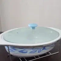 سوفله خوری|ظروف سرو و پذیرایی|اصفهان, باغ فدک|دیوار