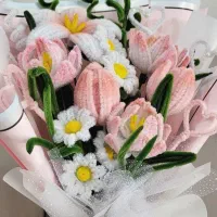 فروش دسته گل مخملی دستساز خاص