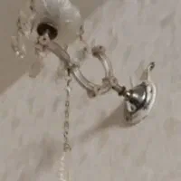 لوستر شیشه ای کریستالی|لوستر و چراغ آویز|اردبیل, |دیوار