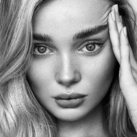 سفارش نقاشی پرتره سیاه قلم