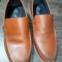 کفش چرم نو یه بارپاخورده سایز43|کیف، کفش، کمربند|رشت, کوی فکوری|دیوار