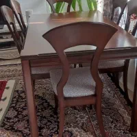 میز و صندلی نهارخوری ۶نفره درحدنو نو نوچوب گردو|میز و صندلی غذاخوری|شیراز, شهرک مهدیآباد|دیوار