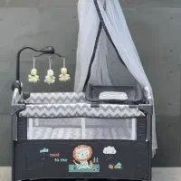 تخت و پارک بازی کول بیبی مدل لیون|تخت و صندلی بچه|کرج, گلشهر|دیوار