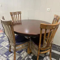میز غذاخوری.۴نفره چوبی