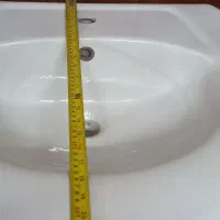 سنگ روشویی در حد نو مارک مروارید باپایه تمیز