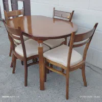 میز نهار خوری چهار نفره مناسب جهیزیه