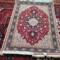 فرش قالیچه ابریشم هریس