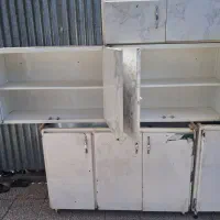 یک دست کابینت دست دوم به همراه هود|مصالح و تجهیزات ساختمان|قم, باغ شریفی|دیوار