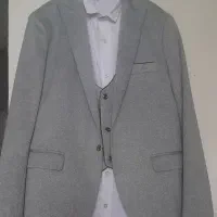 کت و شلوار با جلیقه و پیراهن و کفش