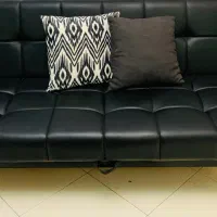 مبل تخت خواب شو چرمی