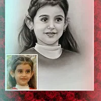 طراحی چهره|تابلو، نقاشی، عکس|قم, سالاریه|دیوار