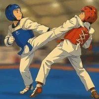 آموزش تکواندو دختران