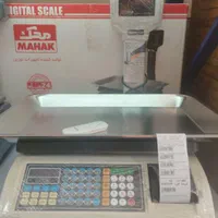 ترازو باسکول پلاس توزین صدر 6رقم پرینتر دار 60کیلو