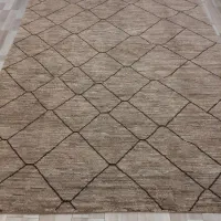 ۶ متری گبه قشقایی شیراز طرح دار مدرن پشم طبیعی
