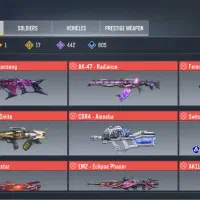 اکانت خفن کالاف دیوتی موبایل|کنسول، بازی ویدئویی و آنلاین|رشت, چله خانه|دیوار