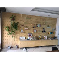 دکور تمام چوب پانچی باقابلیت جداشوندگی همه اجزا|کتابخانه، شلف، قفسه‌های دیواری|کرج, برغان|دیوار