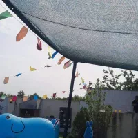 توری سایبان مخصوص پارکینگ و کارواش - پوشش ۸۰٪ ۹۰٪