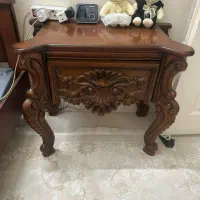 تخت سلطنتی چوب گردو|تخت و سرویس خواب|تهران, تختی|دیوار