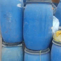 بشکه۱۲۰و۲۲۰ خارجی با درب و کمربند|ظروف نگهدارنده، پلاستیکی، یکبارمصرف|شوش, |دیوار