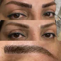 مدل میکروبلیدینگ.شیدینگ لب.بن مژه و خط چشم|خدمات آرایشگری و زیبایی|زنجان, |دیوار