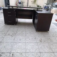 میز ریاست mdf|مبلمان اداری|ارزوئیه, |دیوار