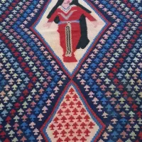 گلیم فرش سالم عتیقه|گلیم، جاجیم، گبه|تهران, شهران شمالی|دیوار