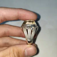 انگشتر دُر مو طلایی جهت معاوضه با انگشتر های|جواهرات|ایلام, |دیوار