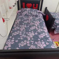 تخت فلزی دوطبقه بدون تشک|تخت و سرویس خواب|روانسر, |دیوار