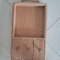 اردو خوری و سینی چوبی