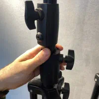 سه پایه نور و فون و پرده|دوربین عکاسی و فیلم‌برداری|تهران, سعادت‌آباد|دیوار