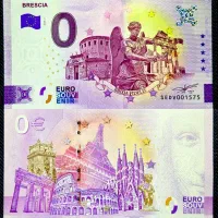 اسکناس صفریورو برشیا ایتالیا