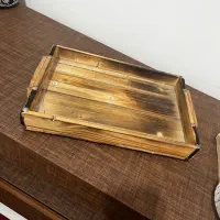 استند چوبی و سینی چوبی|ظروف سرو و پذیرایی|اسلام‌شهر, سیمرغ|دیوار