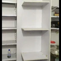شلف چوبی|کتابخانه، شلف، قفسه‌های دیواری|مشهد, شهرک رازی (شهرک غرب)|دیوار