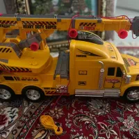 ماشین آتش نشانی و جرثقیل