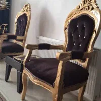 فروش دو دست مبل (سلطنتی و راحتی)|مبلمان خانگی و میز عسلی|سلماس, |دیوار