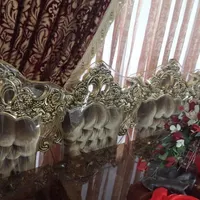 مبلمان سلطنتی ۱۰نفره همراه با میز ۸نفره|مبلمان خانگی و میز عسلی|مشهد, امیریه|دیوار